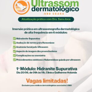 Workshop de Ultrassonografia Dermatológica de Alta Frequência!